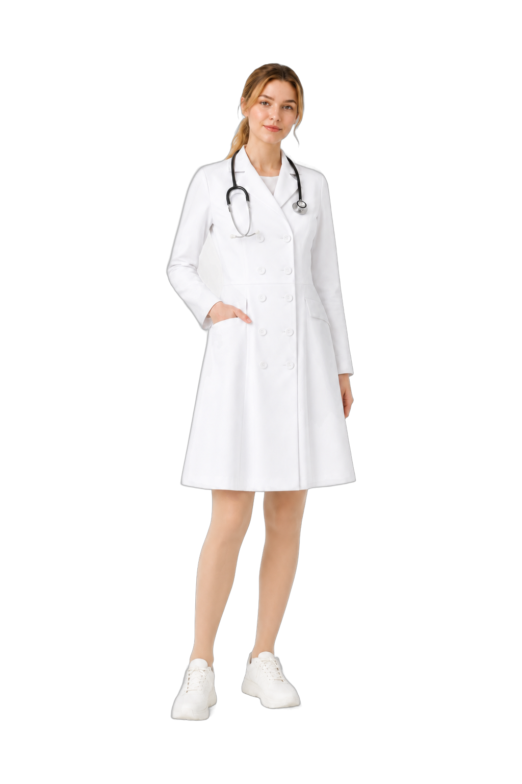 Rochie-halat pentru consultații medicale 2