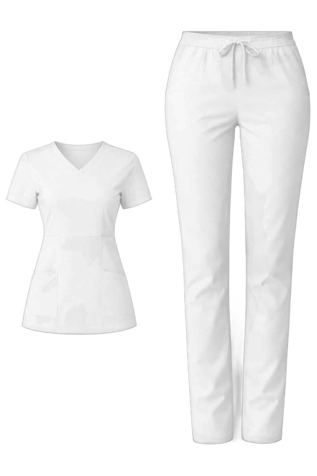 Uniformă medicală damă – bluză + pantalon 3